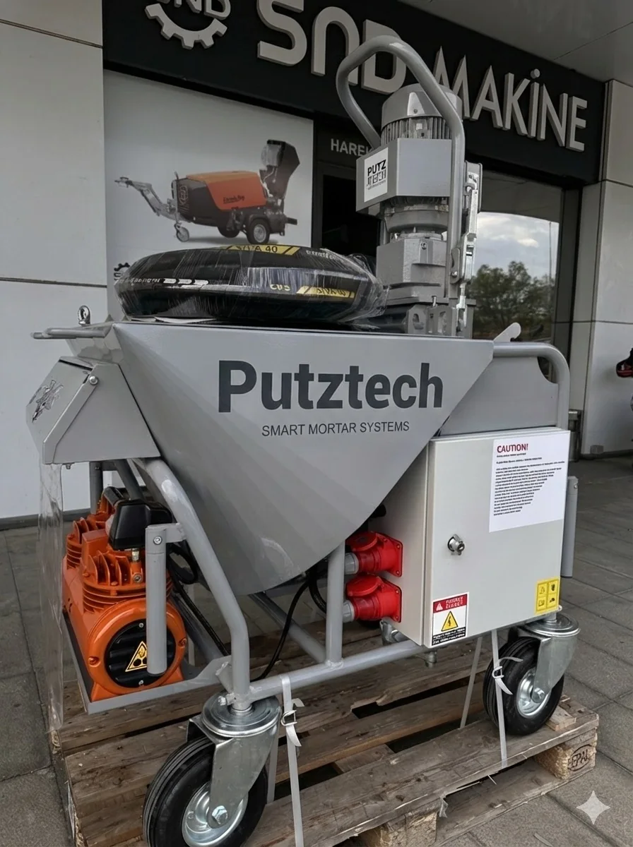 Silver Putztech plastering machine